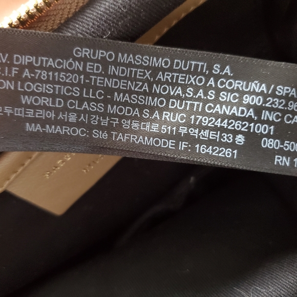 Massimo Dutti studio sheep skin bag - Picture 5 of 9